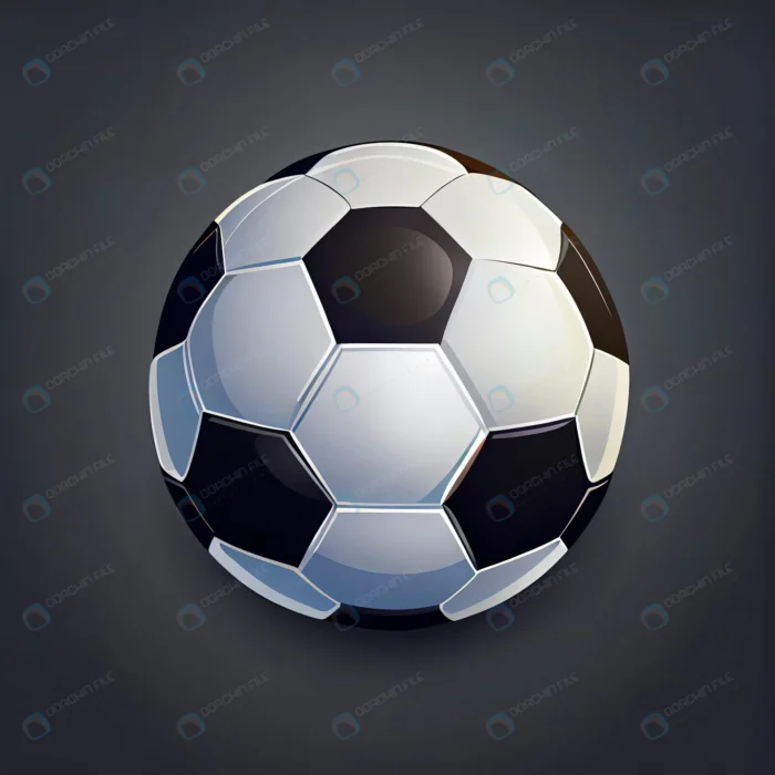 traditional soccer ball rnd495 frp34595170 - title:تصویر توپ فوتبال با پس زمینه مشکی - اورچین فایل - format:JPG - استوک - sku:frp34595170 - keywords: p_id:69301