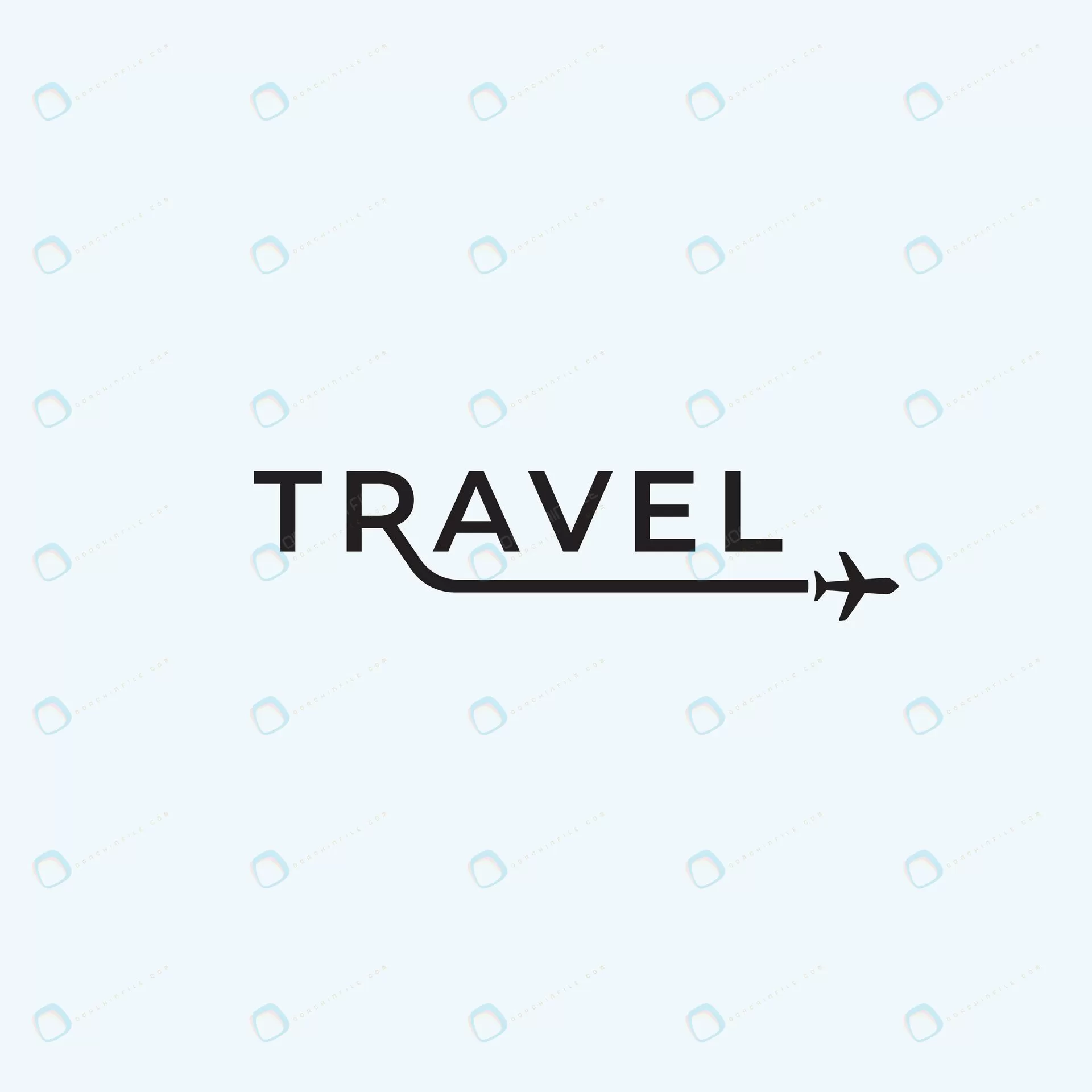 travel airplane logo text design inspiration rnd539 frp9194622 - title:Home Main - اورچین فایل - format: - sku: - keywords: p_id:18