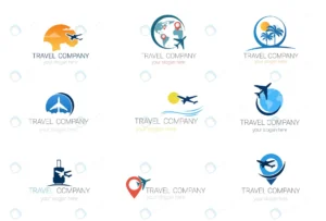 travel company logos set template tourism agency c rnd755 frp4777845 - title:Home - اورچین فایل - format: - sku: - keywords: p_id:18