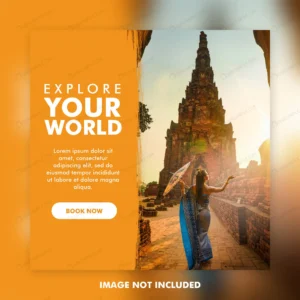 travel holiday instagram post template crc6f4f407b size2.78mb - title:Home - اورچین فایل - format: - sku: - keywords: p_id:18
