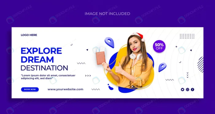 travel social media web banner flyer facebook cov crc9738c565 size11.37mb - title:قالب لایه باز کاور فیسبوک مناسب آژانس های مسافرتی - اورچین فایل - format:PSD - فتوشاپ - sku:crc9738c565 - keywords: p_id:41993