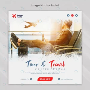 travel tours instagram post square banner template rnd103 frp16519954 - title:Home - اورچین فایل - format: - sku: - keywords: p_id:18