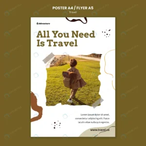 traveling adventure poster template crcb81b3dab size26.25mb - title:Home - اورچین فایل - format: - sku: - keywords: p_id:18