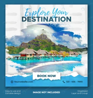 traveling social media banner posts template rnd372 frp21012975 - title:Home - اورچین فایل - format: - sku: - keywords: p_id:18