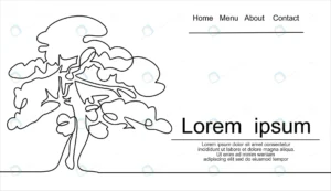 tree one line drawing ecology concept rnd840 frp31526325 - title:Home - اورچین فایل - format: - sku: - keywords: p_id:18