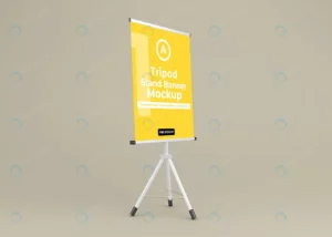 tripod banner stand mockup design crc93e1d782 size6.76mb - title:Home - اورچین فایل - format: - sku: - keywords: p_id:18