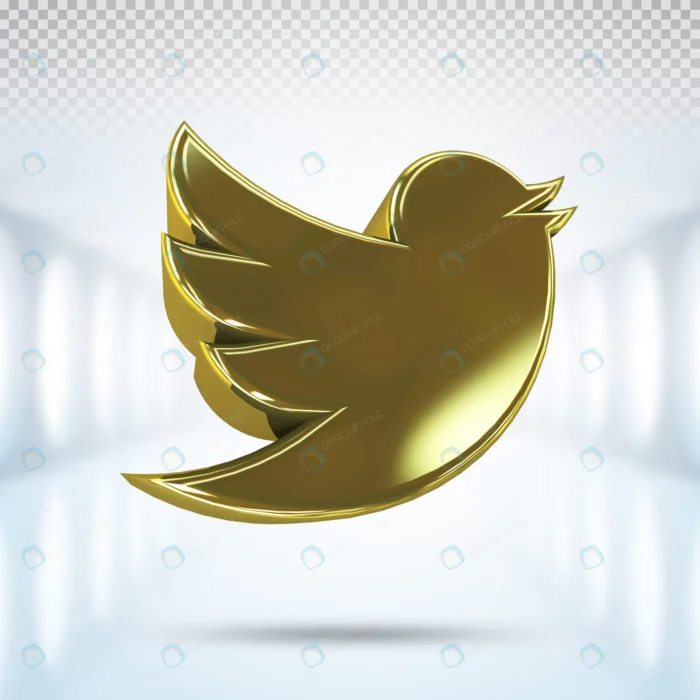 twitter logo icon 3d social media modern style co crc223cc3b4 size16.59mb - title:آیکون طلایی سه بعدی شبکه مجازی twitter - اورچین فایل - format:PSD - فتوشاپ - sku:crc223cc3b4 - keywords: p_id:56818