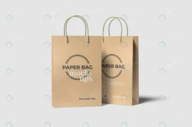 two shopping bags mockups rnd827 frp13411256 - title:Home Main - اورچین فایل - format: - sku: - keywords: p_id:18