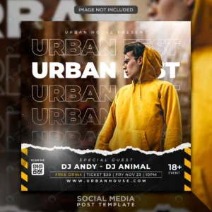 urban club dj party flyer social media post web ba rnd913 frp17211406 - title:Home - اورچین فایل - format: - sku: - keywords: p_id:18