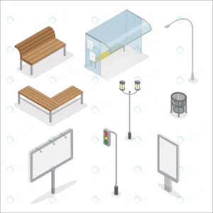 urban objects traffic light city bench bus stop s crce5822858 size0.93mb - title:Home - اورچین فایل - format: - sku: - keywords: p_id:18