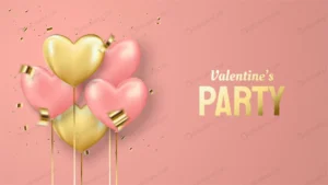 valentine background with gold pink balloon illus crc15c50580 size6.84mb - title:Home - اورچین فایل - format: - sku: - keywords: p_id:18