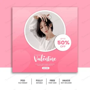valentine banner instagram social media post fash crc234bae57 size0.90mb - title:Home - اورچین فایل - format: - sku: - keywords: p_id:18
