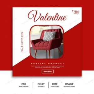 valentine banner social media post instagram furn crcfc639998 size1.12mb - title:Home - اورچین فایل - format: - sku: - keywords: p_id:18
