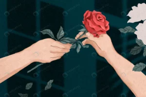 valentine s couple exchanging rose hand drawn ill crcc07b4eae size20.98mb 1 - title:Home - اورچین فایل - format: - sku: - keywords: p_id:18