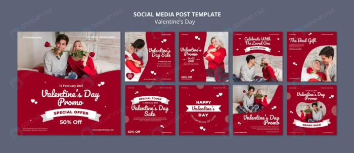 valentine s day instagram posts with photo 1.webp 2 crc88d77ab1 size243.6mb 1 - title:قالب آماده پست اینستاگرام ولنتاین - اورچین فایل - format:PSD - فتوشاپ - sku:crc88d77ab1 - keywords: p_id:45646