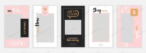 valentine s day instagram stories design template crc3b418b3b size1.94mb - title:Home - اورچین فایل - format: - sku: - keywords: p_id:18