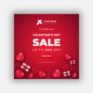 valentine s day sale banner social media post tem crc319b8d0b size2.56mb - title:Home - اورچین فایل - format: - sku: - keywords: p_id:18