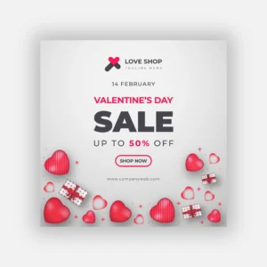 valentine s day sale banner social media post tem crcc5985ace size2.55mb - title:Home - اورچین فایل - format: - sku: - keywords: p_id:18