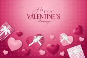 valentine s day with gift pink background banner crcece23c6b size30.18mb - title:Home - اورچین فایل - format: - sku: - keywords: p_id:18