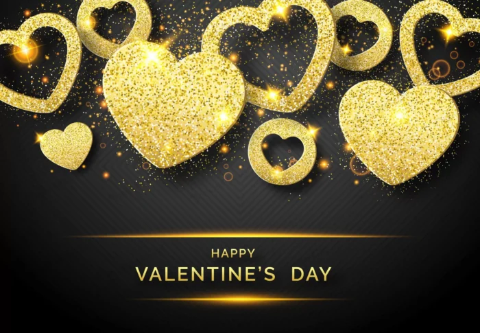 valentines day horizontal background with shining crc4b91869d size19.37mb - title:تبریک روز ولنتاین در پس زمینه مشکی - اورچین فایل - format:EPS - وکتور - sku:crc4b91869d - keywords: p_id:100563