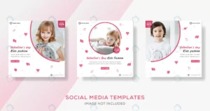 valentines day kids instagram post template squar crc777b3d68 size5.04mb - title:Home - اورچین فایل - format: - sku: - keywords: p_id:18
