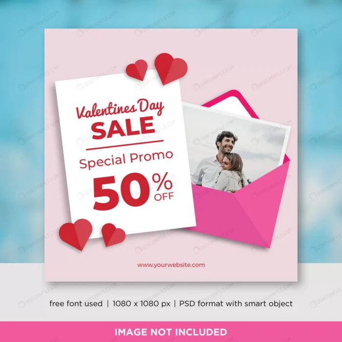 valentines day sales social media banner template crcc2f640f4 size2.31mb - title:قالب آماده پست اینستاگرام فروش ویژه ولنتاین - اورچین فایل - format:PSD - فتوشاپ - sku:crcc2f640f4 - keywords:قالب آماده پست اینستاگرام فروش ویژه ولنتاین p_id:104029