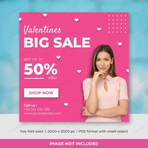 valentines day sales social media banner template crcdd57a901 size3.12mb - title:Home - اورچین فایل - format: - sku: - keywords: p_id:18