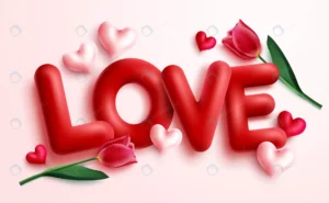 valentines love vector concept design love 3d tex crc294e6de1 size5.92mb - title:Home - اورچین فایل - format: - sku: - keywords: p_id:18