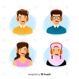 various call center avatars flat style crccf56df15 size0.81mb - title:Home Main - اورچین فایل - format: - sku: - keywords: p_id:18