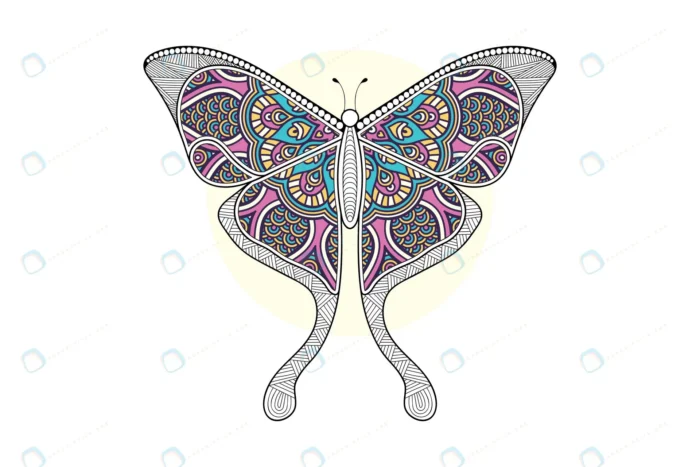 vector butterfly black white element line art pri crc88bdb3ec size5.42mb - title:وکتور پروانه زیبا - اورچین فایل - format:EPS - وکتور - sku:crc88bdb3ec - keywords: p_id:86931