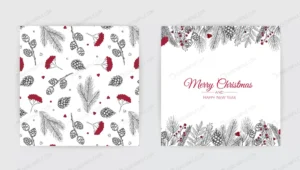 vector christmas cards set holiday party card tem crcd3ca6f0b size17.29mb - title:Home - اورچین فایل - format: - sku: - keywords: p_id:18