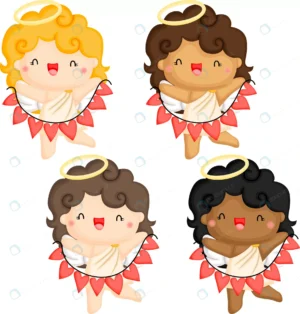 vector cute cupid angel multiple skin colors hold crccf64335c size3.28mb - title:Home - اورچین فایل - format: - sku: - keywords: p_id:18
