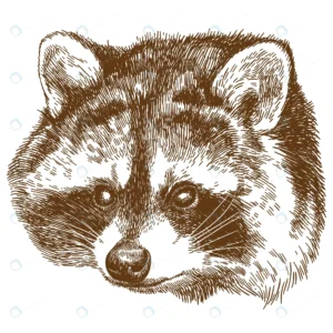 vector engraving drawing illustration raccoon pro crc606afc37 size9.35mb 1 - title:Home - اورچین فایل - format: - sku: - keywords: p_id:18