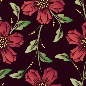 vector flower seamless pattern element elegant te c 1 - title:Home - اورچین فایل - format: - sku: - keywords: p_id:18