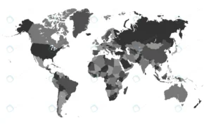 vector grey political world map crcbc2c261c size3.06mb - title:Home - اورچین فایل - format: - sku: - keywords: p_id:18