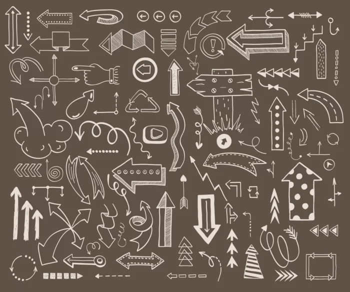 vector illustration arrow icons hand drawn sketch crc5ceee8d2 size5.01mb - title:مجموعه آیکون فلش طرح نقاشی دستی - اورچین فایل - format:EPS - وکتور - sku:crc5ceee8d2 - keywords: p_id:37423