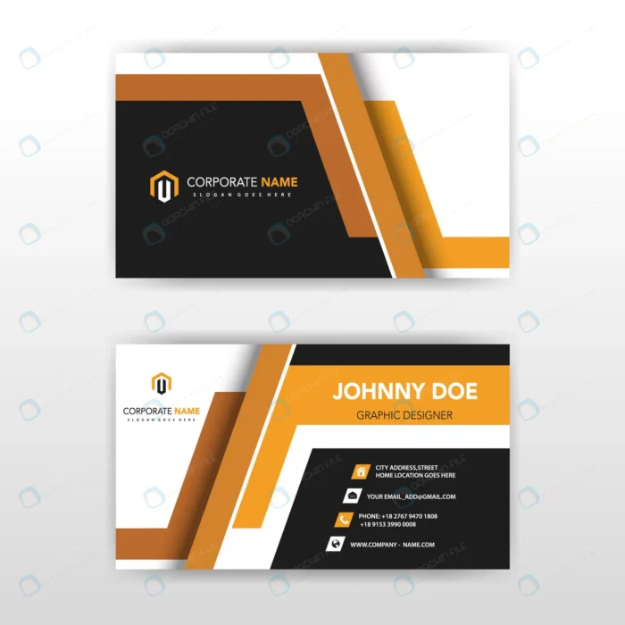 vector illustration business card crcf6229139 size1.72mb - title:کارت ویزیت شیک شرکتی - اورچین فایل - format:EPS - وکتور - sku:crcf6229139 - keywords: p_id:80543
