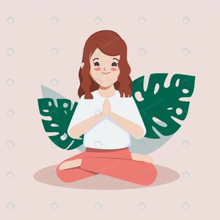 vector illustration cartoon cute girl yoga charac crcc31cdd5f size1.17mb - title:وکتور دختر یوگا - اورچین فایل - format:EPS - وکتور - sku:crcc31cdd5f - keywords: p_id:89415