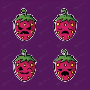 vector illustration evil strawberry emoji rnd540 frp30926409 - title:Home - اورچین فایل - format: - sku: - keywords: p_id:18