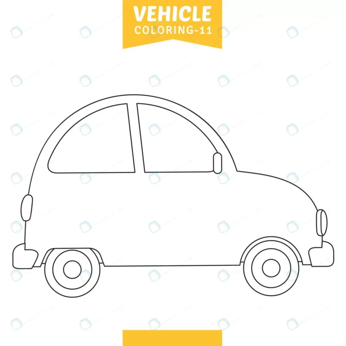vector illustration vehicle coloring page 4 crc571d4ff0 size0.77mb - title:دانلود کاراکتر فولکس برای رنگ آمیزی - اورچین فایل - format:EPS - وکتور - sku:crc571d4ff0 - keywords: p_id:40526