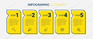 vector infographic design template with 5 options crcadeb6251 size2.98mb - title:Home - اورچین فایل - format: - sku: - keywords: p_id:18