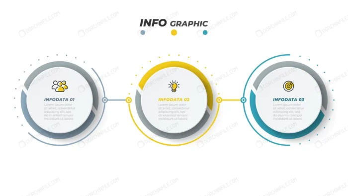vector infographic design template with marketing crcc566647f size1.85mb - title:وکتور اینفوگرافیک 3 مرحله ای - اورچین فایل - format:EPS - وکتور - sku:crcc566647f - keywords: p_id:99315