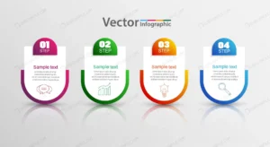 vector infographic template with 4 options crc8cdad3d7 size2.55mb - title:Home - اورچین فایل - format: - sku: - keywords: p_id:18