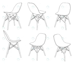 vector modern dining chair with different views o crc669fbd67 size2mb 1 - title:Home - اورچین فایل - format: - sku: - keywords: p_id:18