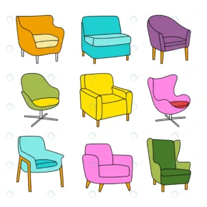 vector set colored armchairs hand drawn style whi crcf2ed4f70 size2.08mb - title:Home - اورچین فایل - format: - sku: - keywords: p_id:18