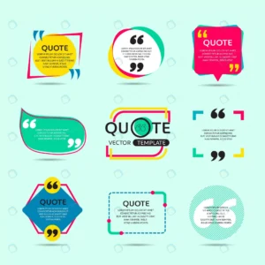 vector set creative quote text template with colo crcd9ec45c5 size2.52mb - title:Home - اورچین فایل - format: - sku: - keywords: p_id:18