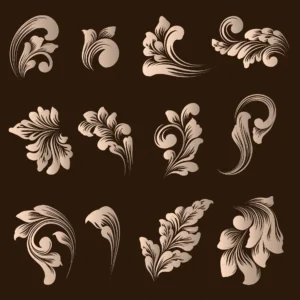 vector set of damask ornamental elements crc4e8df518 size1.77mb - title:Home - اورچین فایل - format: - sku: - keywords: p_id:18