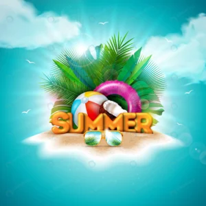 vector summer holiday illustration with 3d typogr crc9dff86df size6.80mb - title:Home - اورچین فایل - format: - sku: - keywords: p_id:18