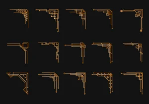 vintage art deco corner set golden geometric temp crce1dbe216 size896.99kb - title:Home - اورچین فایل - format: - sku: - keywords: p_id:18