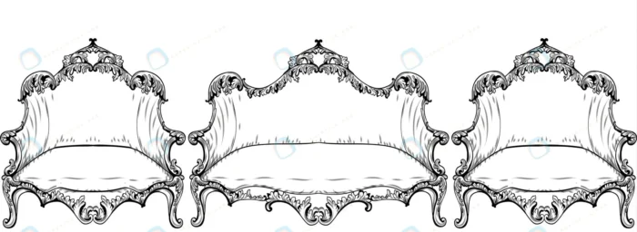 vintage baroque rococo furniture vector rich impe crc75017684 size5.24mb 1 - title:وکتور صندلی سلطنتی - اورچین فایل - format:EPS - وکتور - sku:crc75017684 - keywords: p_id:47286